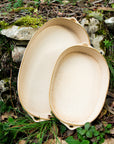 Οβάλ Σκεύος Φούρνου Stoneware με Φυσικό Φινίρισμα