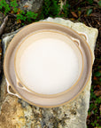 Στρογγυλό Σκεύος Φούρνου – Stoneware με Φυσικό Φινίρισμα